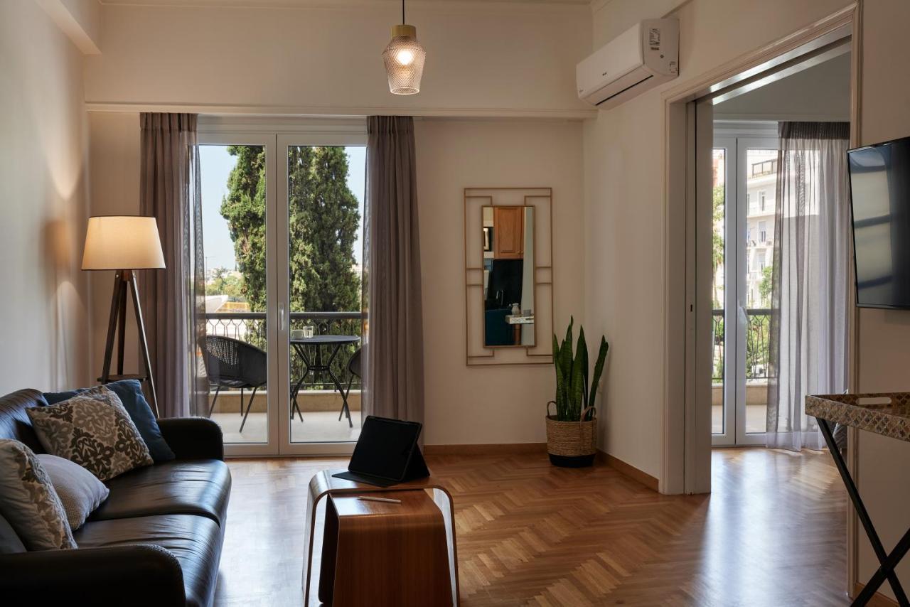 Chic One Bd Apartment With Hilton View Athènes Extérieur photo