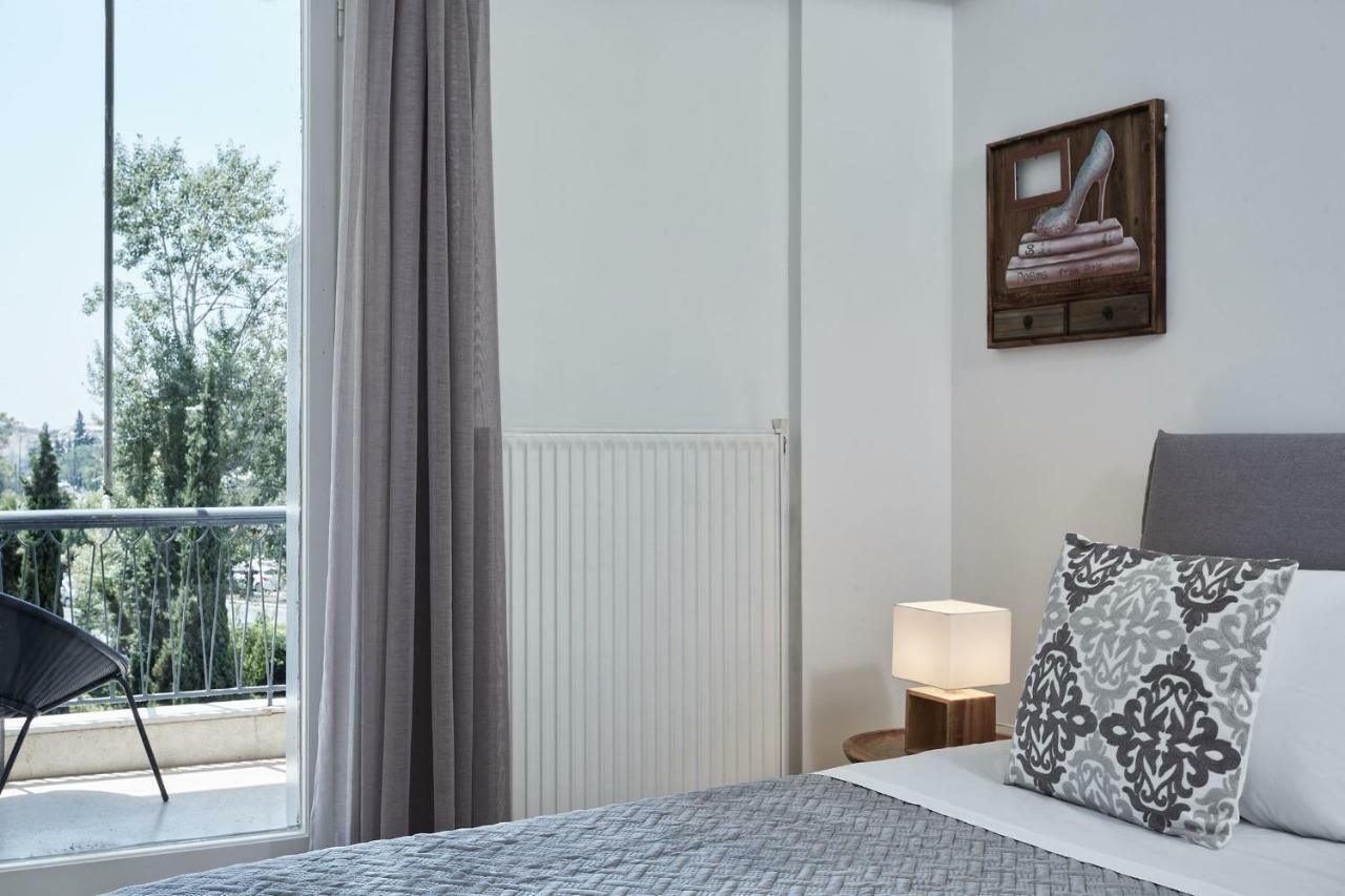 Chic One Bd Apartment With Hilton View Athènes Extérieur photo