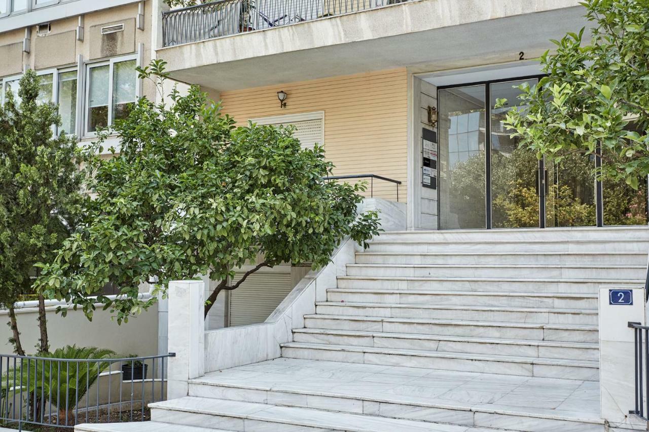 Chic One Bd Apartment With Hilton View Athènes Extérieur photo